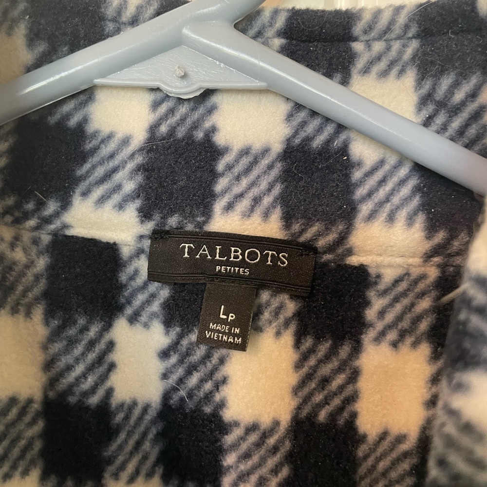 Talbots pullover-navy - Picture 2 of 2